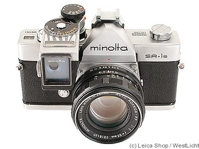 Minolta: Minolta SR-1 S camera