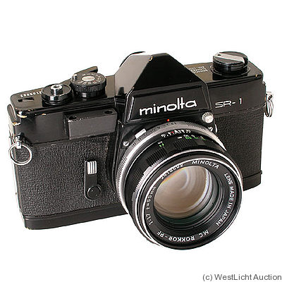 Minolta: Minolta SR-1 black camera