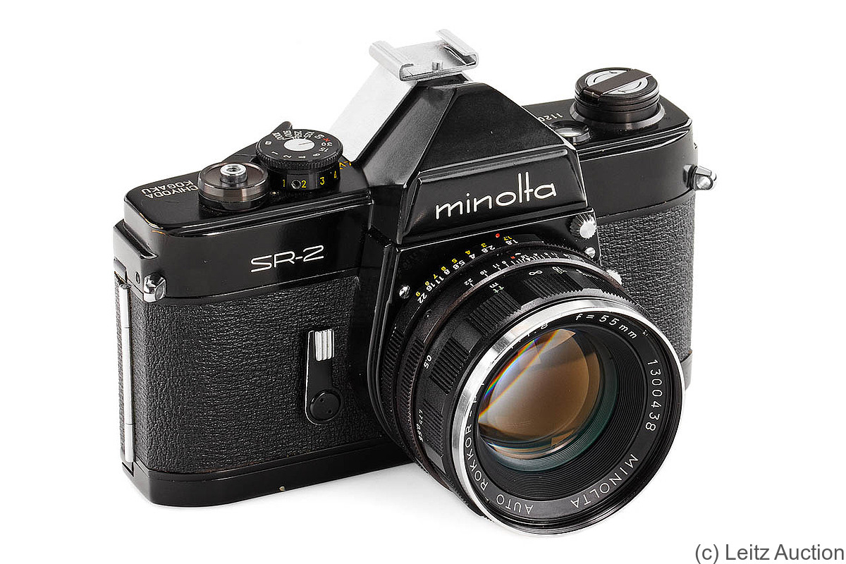 Minolta: Minolta SR-2 (black) camera