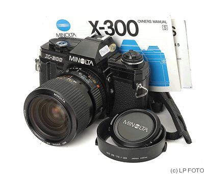 Minolta: Minolta X-300 camera
