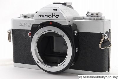 Minolta: Minolta X-7 camera
