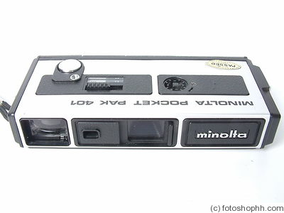 Minolta: Pocket Pak 401 camera