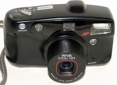 Minolta: Riva Zoom 70 EX camera