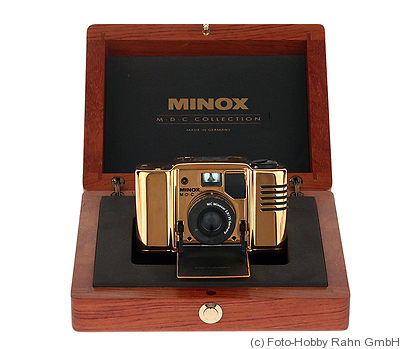 Minox: Minox 35 M.D.C Gold camera