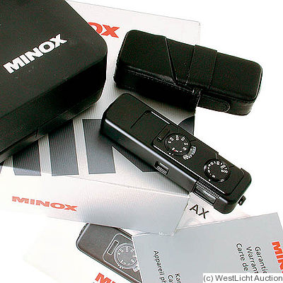 Minox: Minox AX black camera