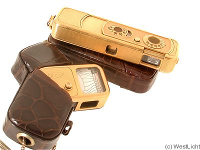 Minox: Minox IIIs (gold, meter) camera