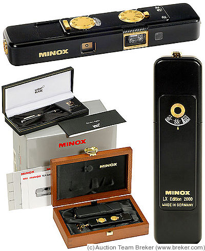 Minox: Minox LX Edition 2000 black/gold camera