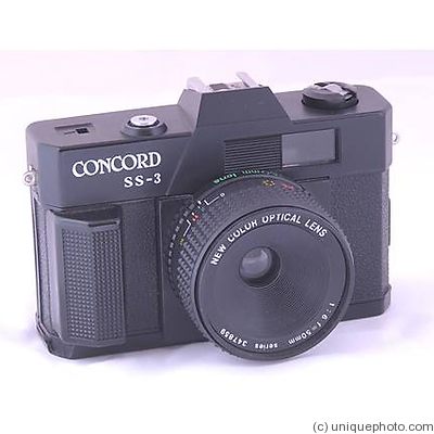 New Taiwan: Concord SS-3 (New Color Optical Lens) camera
