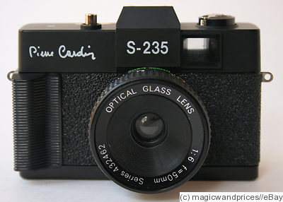 New Taiwan: Pierre Cardin S-235 (Optical Glass Lens) camera