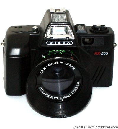 Vintage Vista KX 500 35 mm Camera 50mm 1:6 lens 