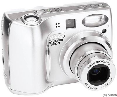Nikon: Coolpix 7600 camera