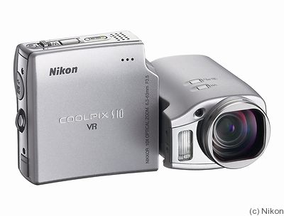 Nikon: Coolpix S10 camera