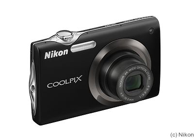 Nikon: Coolpix S3000 camera