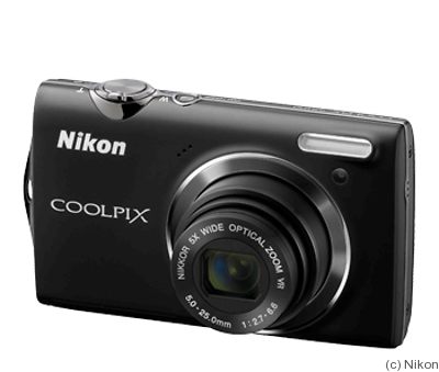 Nikon: Coolpix S5100 camera