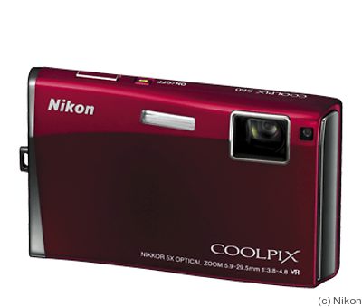 Nikon: Coolpix S60 camera