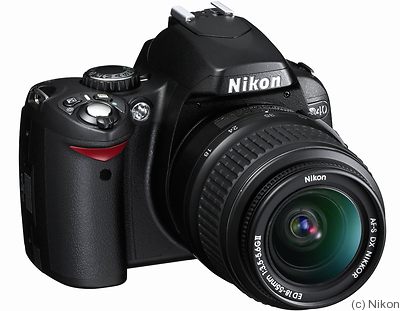 Nikon: D40 camera