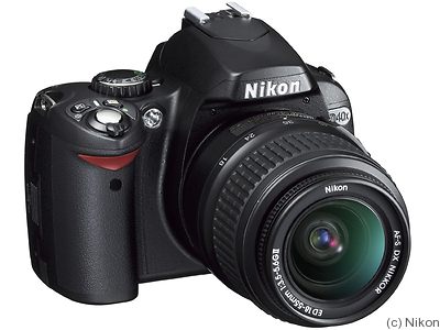 Nikon: D40X camera