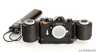 Nikon: Nikon F (eyelevel, black, F-250) camera