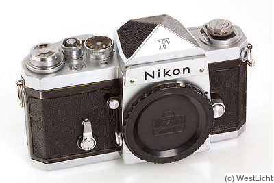 Nikon: Nikon F (eyelevel, chrome, first 1000, upgraded) camera