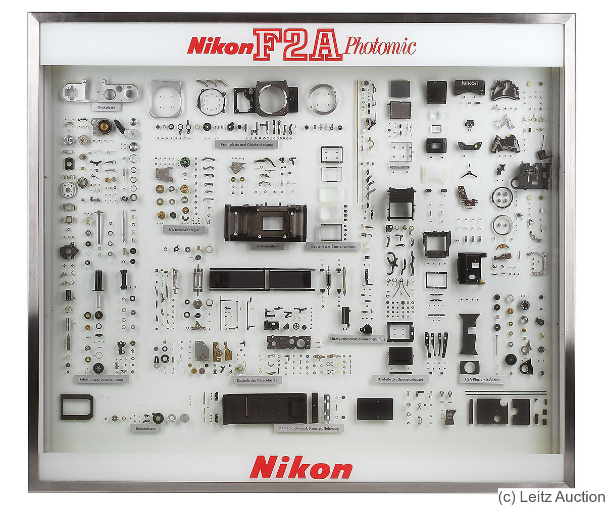 Nikon: Nikon F2A Photomic (explosion) camera
