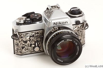 Nikon: Nikon FE 'Sterling Silver' camera