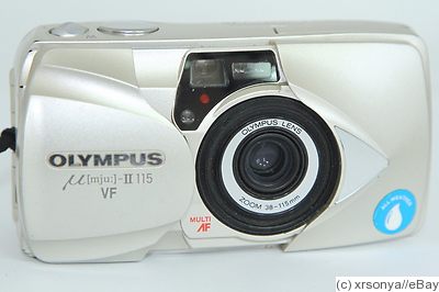 Olympus: Mju II Zoom 115 VF (Infinity Stylus Epic Zoom 80 DLX) Price Guide:  estimate a camera value