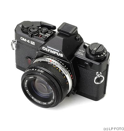 Olympus: Olympus OM-4 Ti black camera