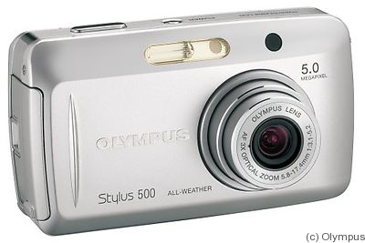 Olympus: Stylus 500 camera