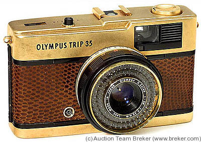 Olympus: Trip 35 (gold) camera