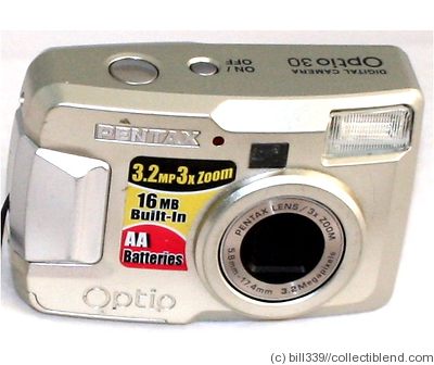 Pentax: Optio 30 Price Guide: estimate a camera value
