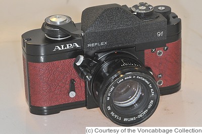 Pignons: Alpa 9f (black/red) camera