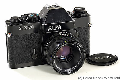 Pignons: Alpa Si 2000 camera