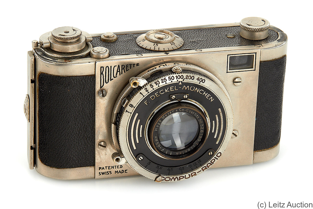 Pignons: Bolcarette (prototype) camera