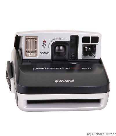 Polaroid: One600 Superheadz Red Hat camera