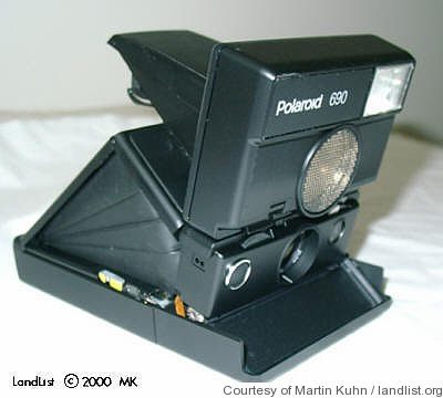 Polaroid: Polaroid 690 SLR camera