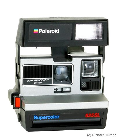Polaroid: Supercolor 635 SL camera