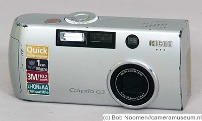 Ricoh: Caplio G3 Price Guide: estimate a camera value