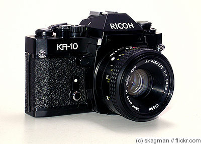 Ricoh: Ricoh KR-10 (CR-10/XR-1000S/A-100) camera