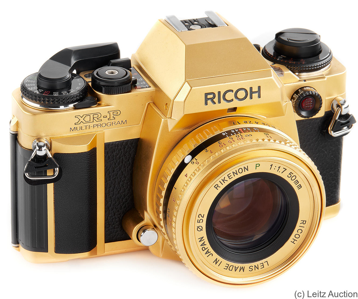 Ricoh: Ricoh XR-P Gold camera