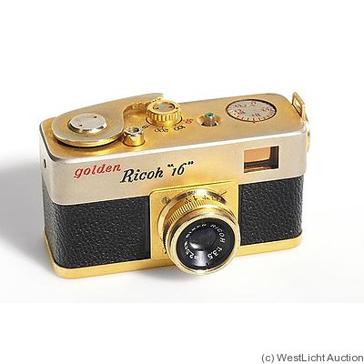 Riken: Golden Ricoh 16 camera
