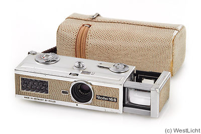 Rollei: Rollei 16S 'snakeskin' (green, cream or red) camera