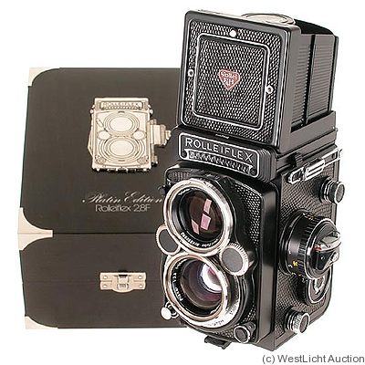 Rollei: Rolleiflex 2.8 F Edition 1984 Platinum camera