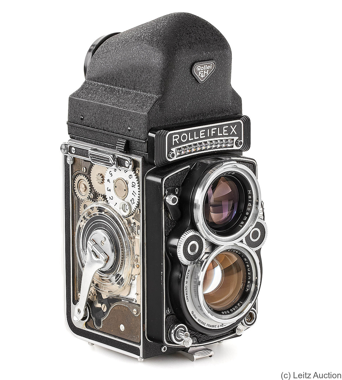 Rollei: Rolleiflex 2.8 F Transparent camera