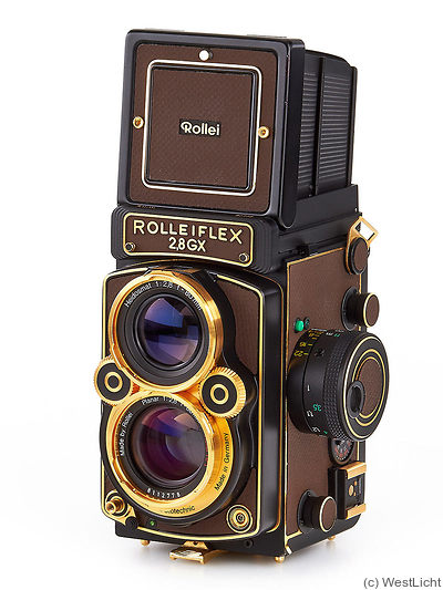 Rollei: Rolleiflex 2.8 GX Gold Expression 94 camera