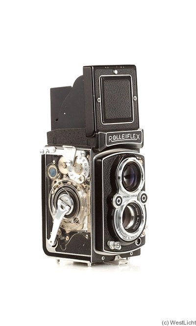 Rollei: Rolleiflex 3.5 Cut-Away camera
