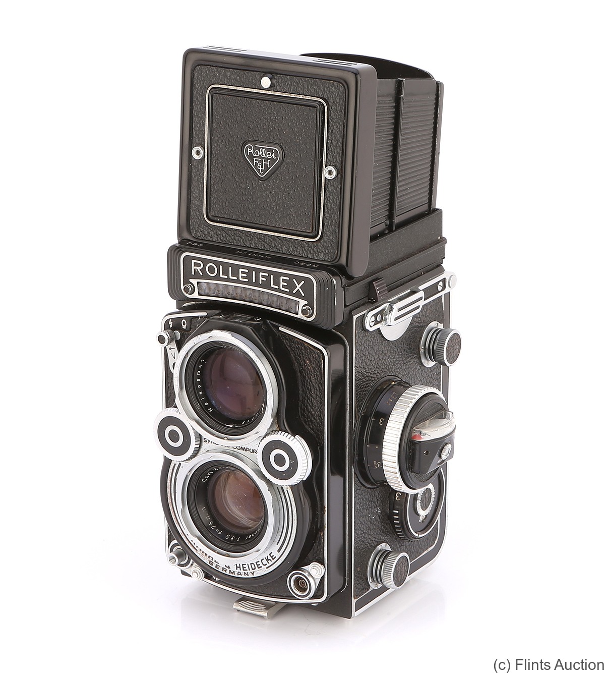 Rollei: Rolleiflex 3.5 F camera