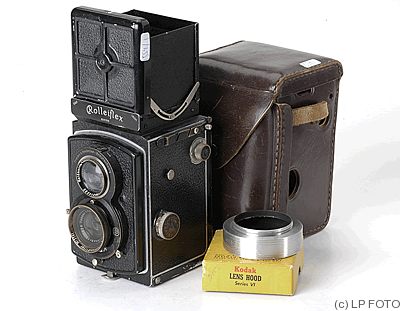Rollei: Rolleiflex 4x4 Baby Original camera