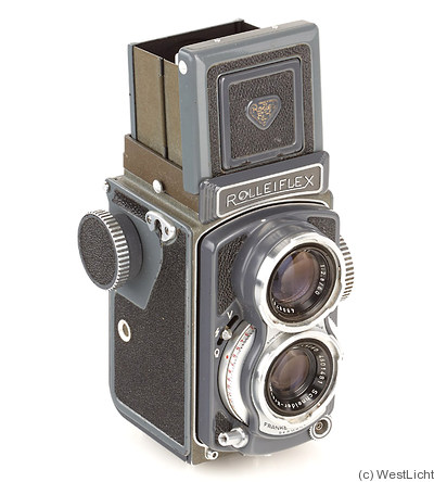 Rollei: Rolleiflex 4x4 Baby grey (prototype PR 201) camera