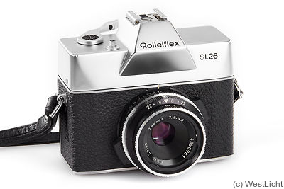 Rollei: Rolleiflex SL 26 (chrome) camera