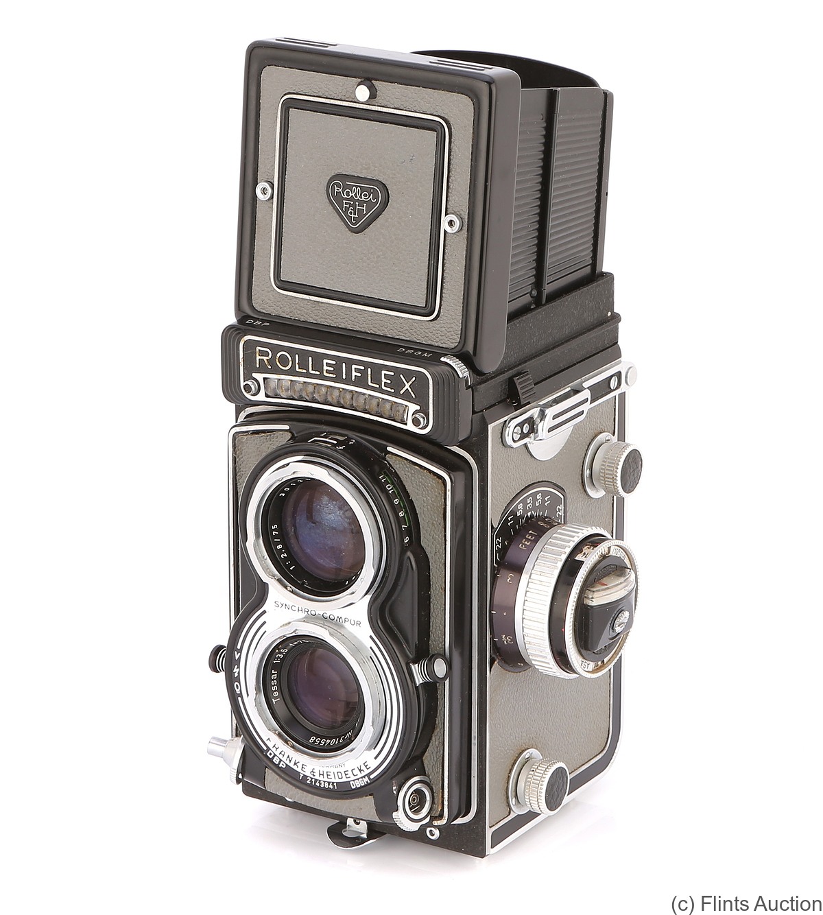Rollei: Rolleiflex T grey camera